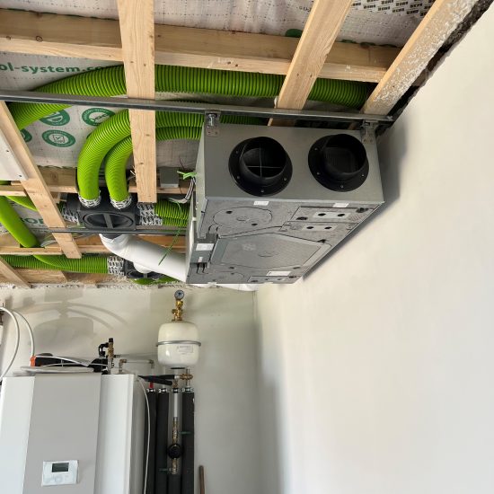 Einbau Lüftungsanlage