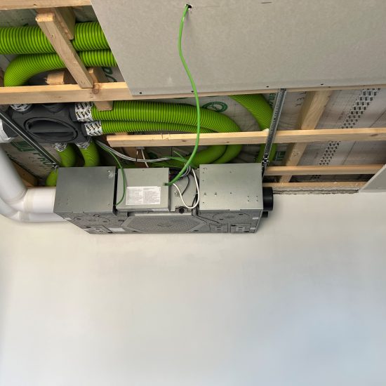 Einbau Lüftungsanlage 2